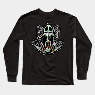 Day of the Dead Frog Long Sleeve T-Shirt